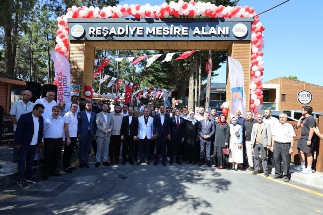 REŞADİYE MESİRE ALANI TÖRENLE HİZMETE AÇILDI
