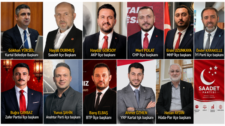 Saadet Partisi Kartal’da Bayramlaşma Trafiği