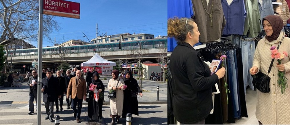 Saadet Partisi’nden 8 Mart Mesajı: “Kadın İçin Adalet, Toplum İçin Huzur”