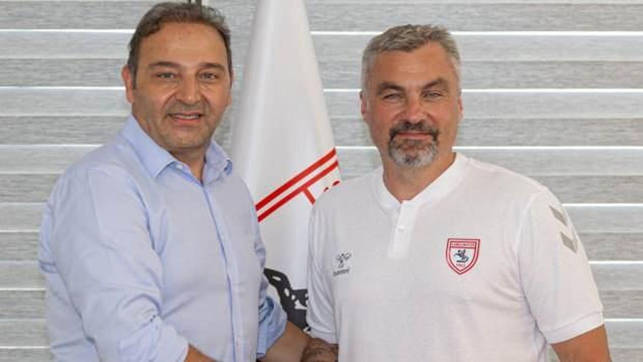 Samsunspor'un yeni teknik direktörü belli oldu!