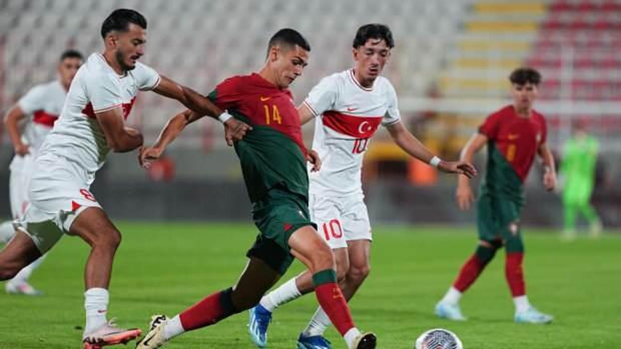 1-0'ı koruyamayan U20 Milli Takımımız, Portekiz'e boyun eğdi