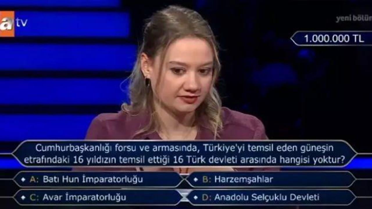 1 MİLYON TL'LİK SORU: Cumhurbaşkanlığı forsundaki 16 devlet arasında Türk olmayan hangisidir?