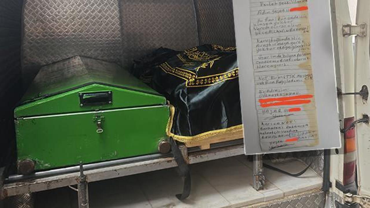 11 yıl önce yazmış! Hayatını kaybeden kimsesiz hastanın üstündeki notta duygulandıran yazı