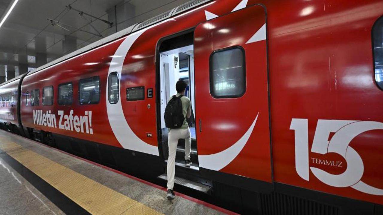15 Temmuz Demokrasi ve Milli Birlik Treni Ankara'dan yola çıktı