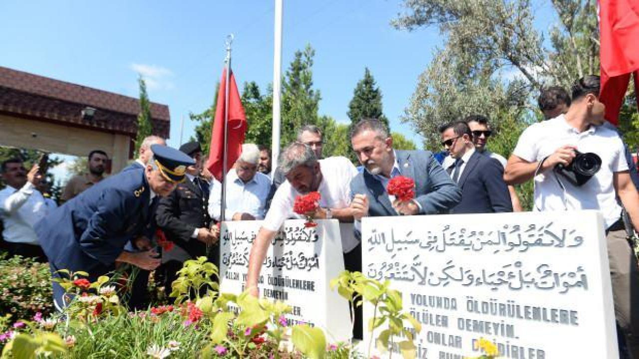 15 Temmuz şehidi ikiz polisler gözyaşlarıyla anıldı