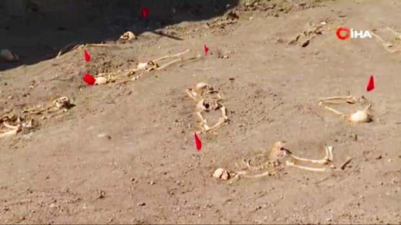 17 Azerbaycanlının gömüldüğü toplu mezar bulundu
