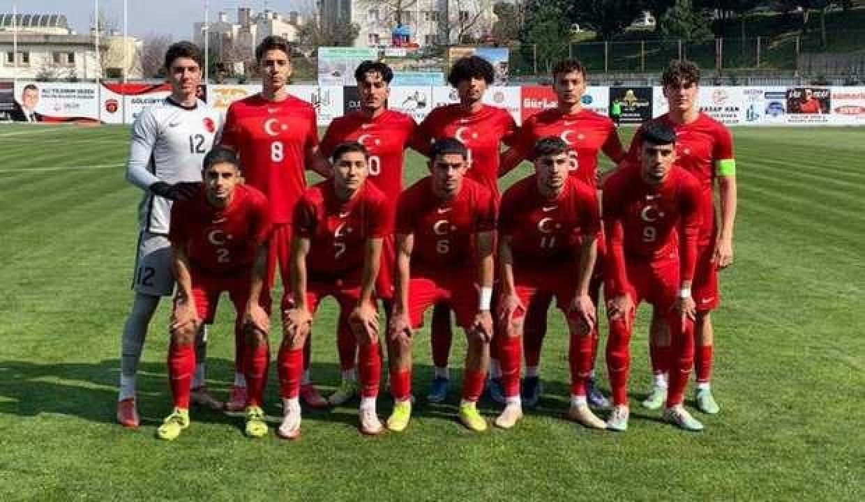 18 Yaş Altı Milli Futbol Takımı hazırlık maçında Romanya'yı 2-0 yendi
