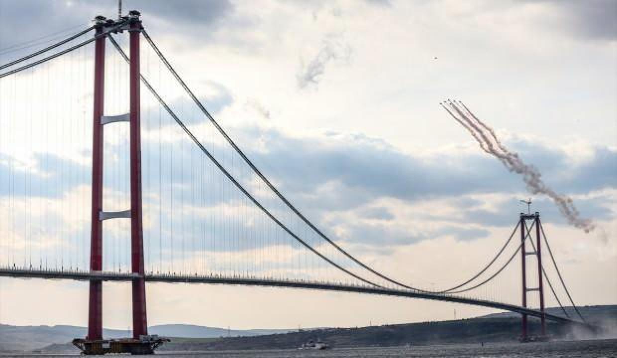1915 Çanakkale Köprüsü'nün açılışı dünya basınında