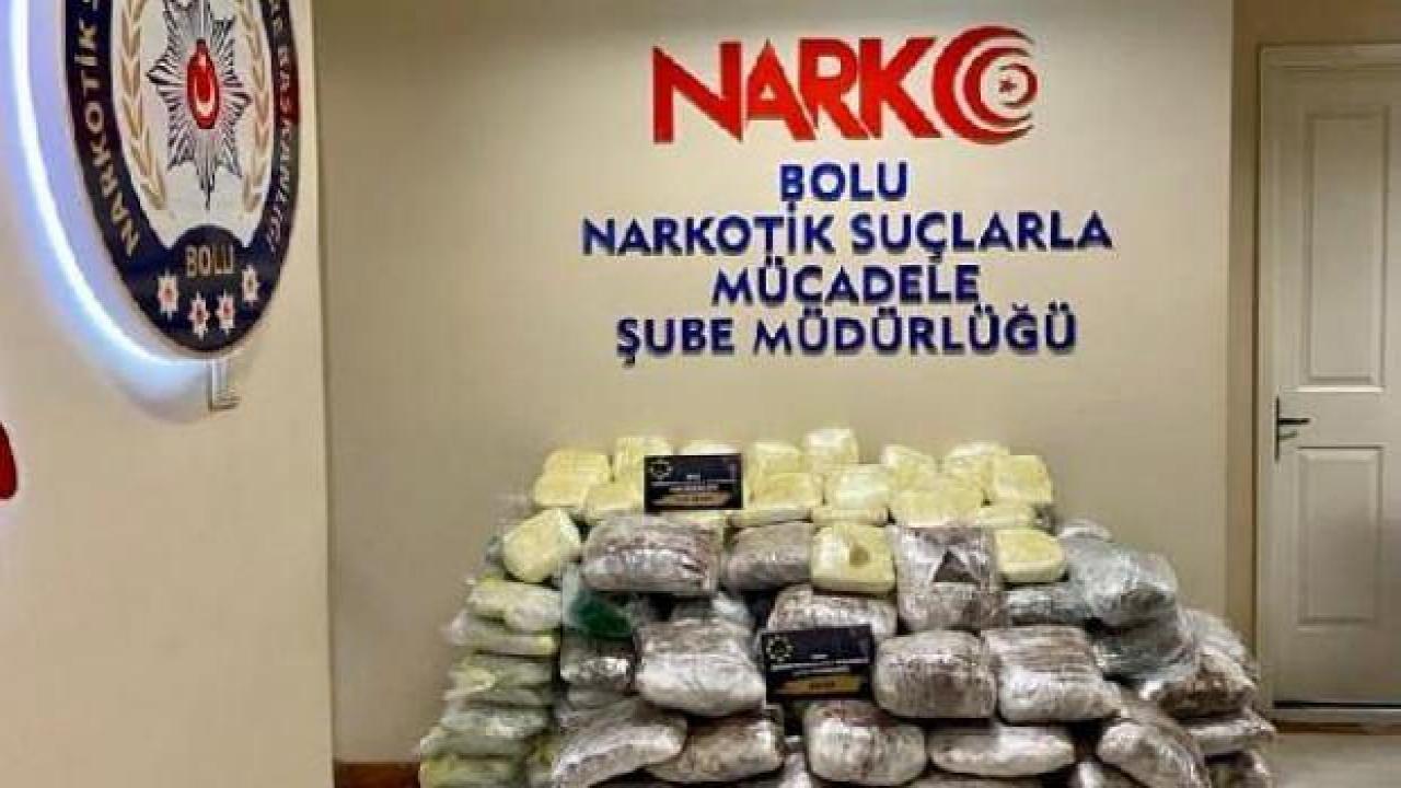 2 araçta ele geçirilen 229 kilo uyuşturucuya 4 tutuklama