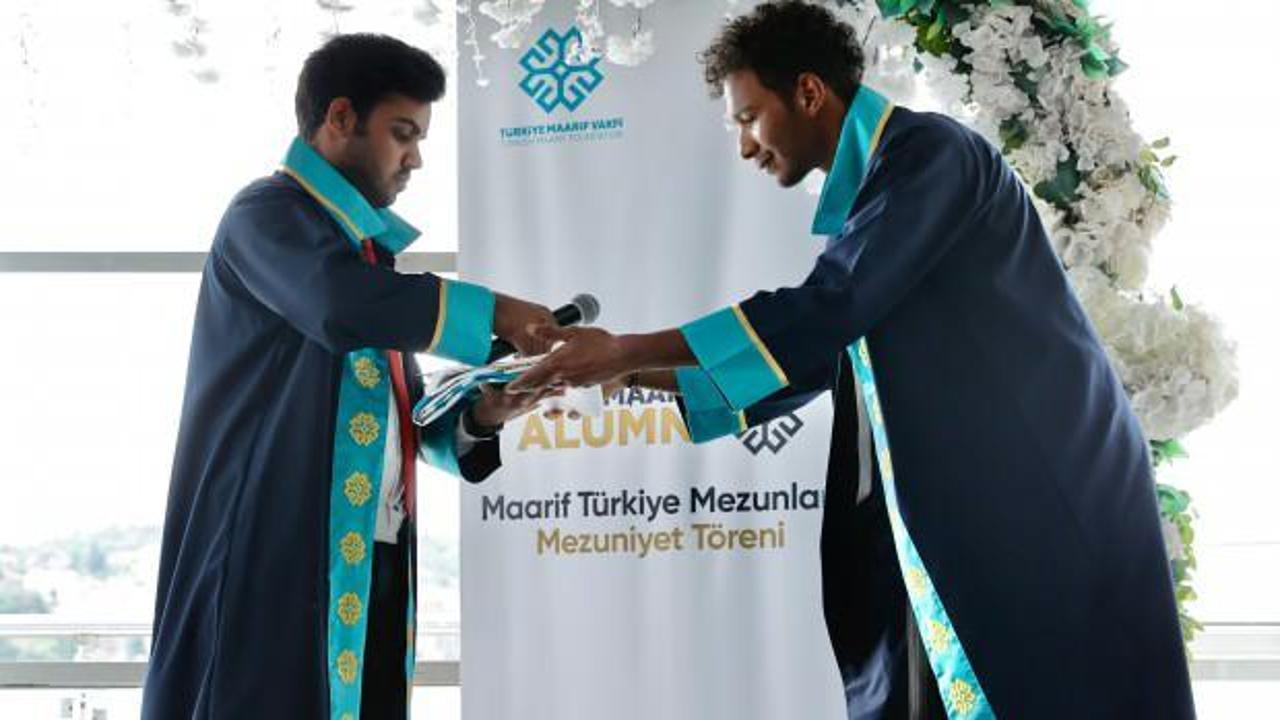 2023 Maarif Türkiye Mezunları' İstanbul'daki törende buluştu