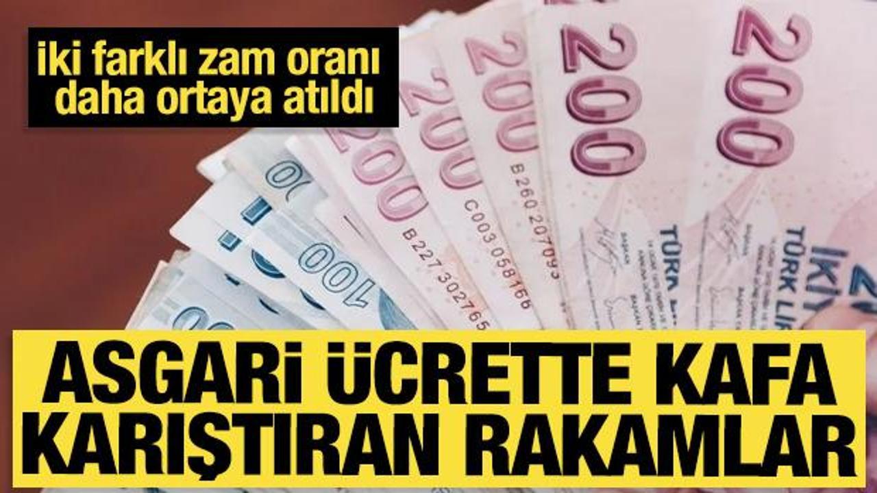 2025 asgari ücret için kafa karıştıran iki rakam!