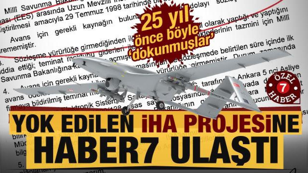 25 yıl önce SİHA projesine böyle ‘dokunmuşlar’... Yok edilen proje TBMM arşivinden çıktı