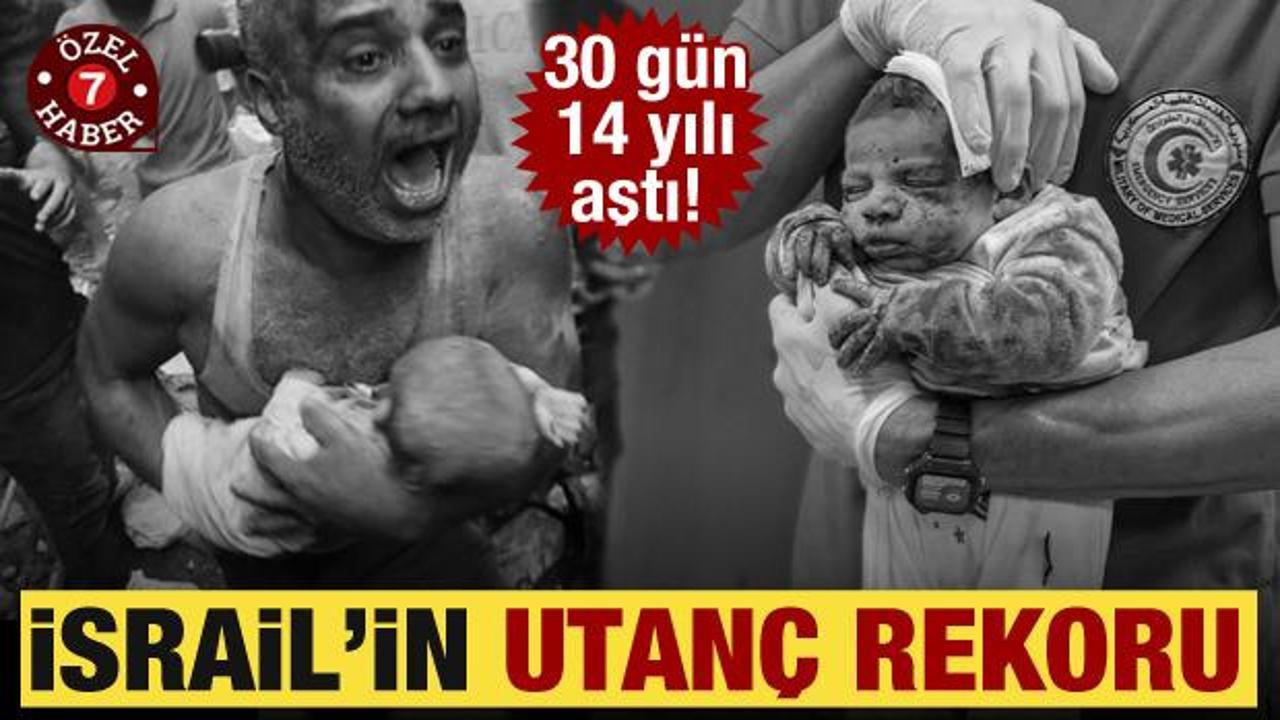 30 gün 14 yılı aştı! Dünya en büyük çocuk katliamına şahitlik ediyor!