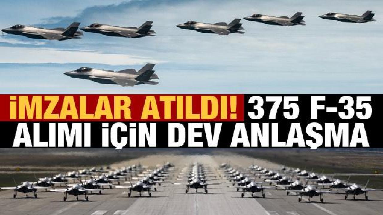375 adet F-35 alımı için dev anlaşma! Türkiye için üretilen F-35'lerinin son durumu ne?
