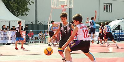 3X3 SOKAK BASKETBOLU TURNUVASI NEFES KESTİ