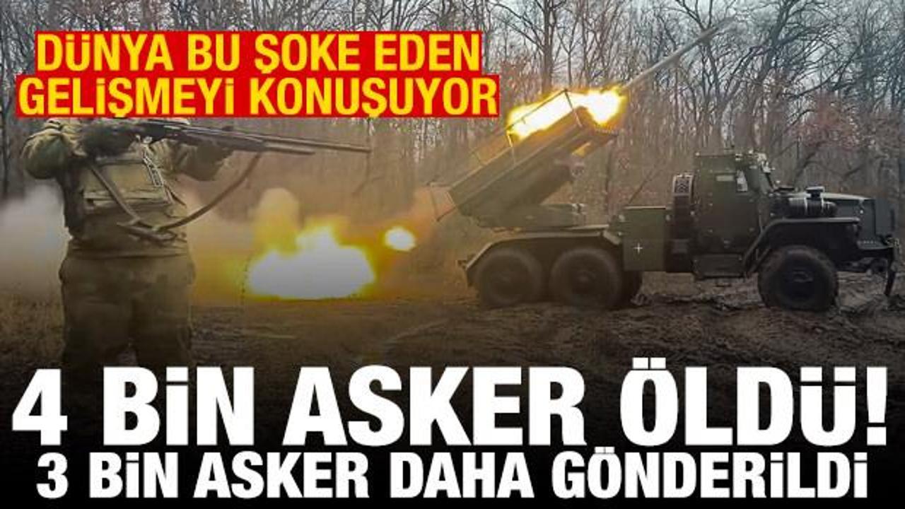 4 bin asker öldü! Kuzey Kore, Rusya'ya 3 bin asker daha gönderdi