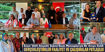 5 Kez Örnek Şube Ödülü Alan Ensar Vakfı Ataşehir, Başarı Hikâyesini Basınla Paylaştı