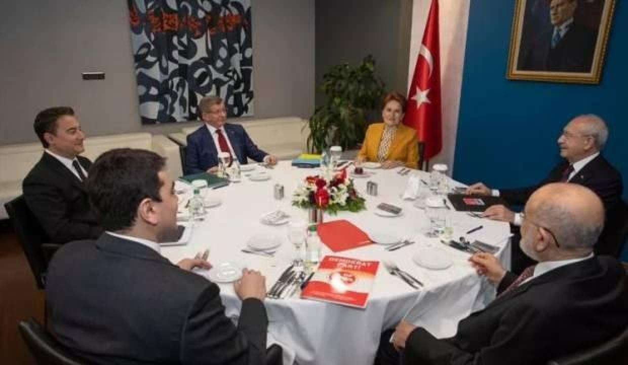 6 muhalefet partisi liderinden 2. buluşma sonrası ortak açıklama
