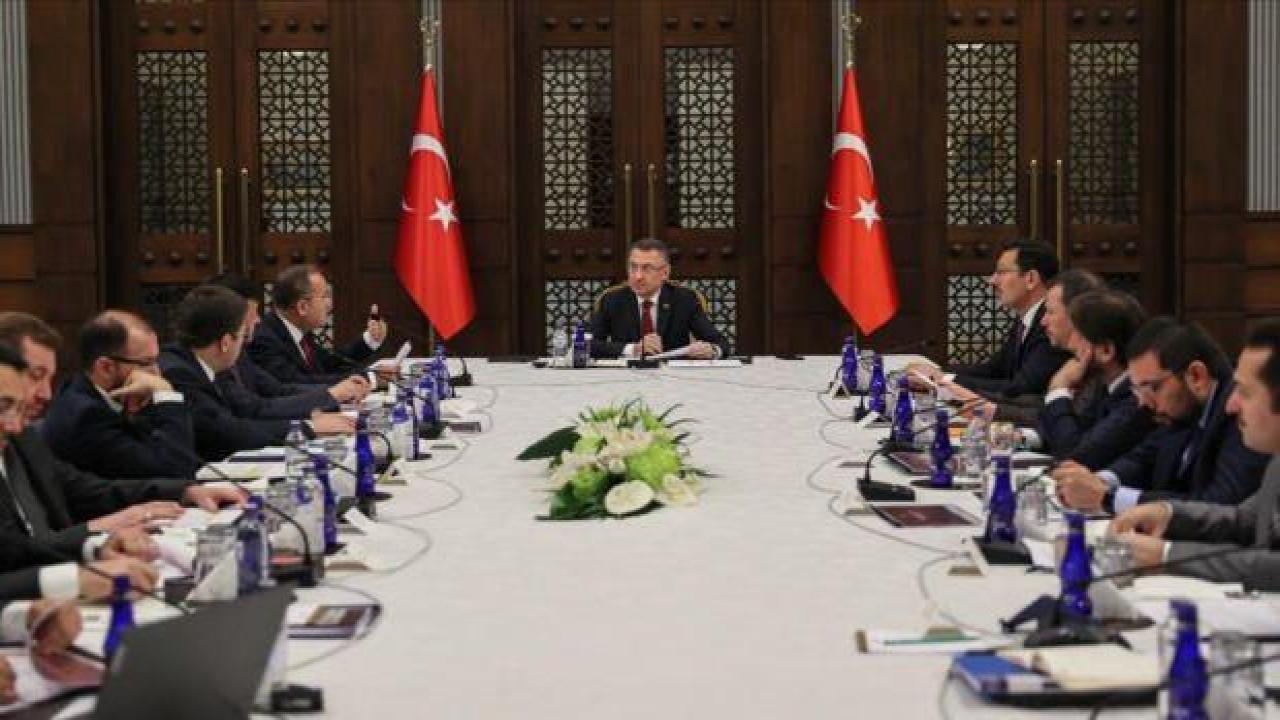 '6. Yargı Paketi Düzenleme Taslağı' toplantısına Fuat Oktay başkanlık etti