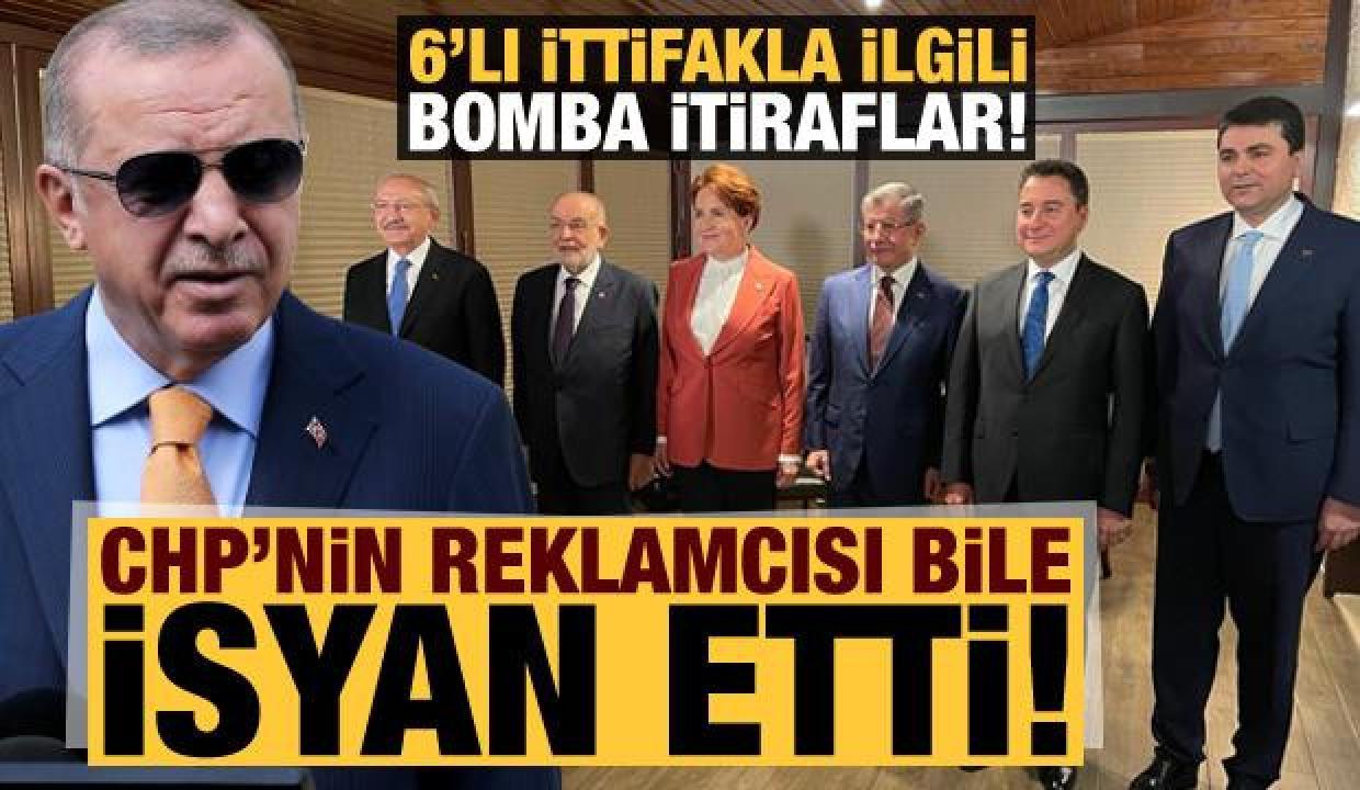 6'lı ittifak, CHP'nin reklamcısı Ateş İlyas Başsoy'u bile isyan ettirdi!