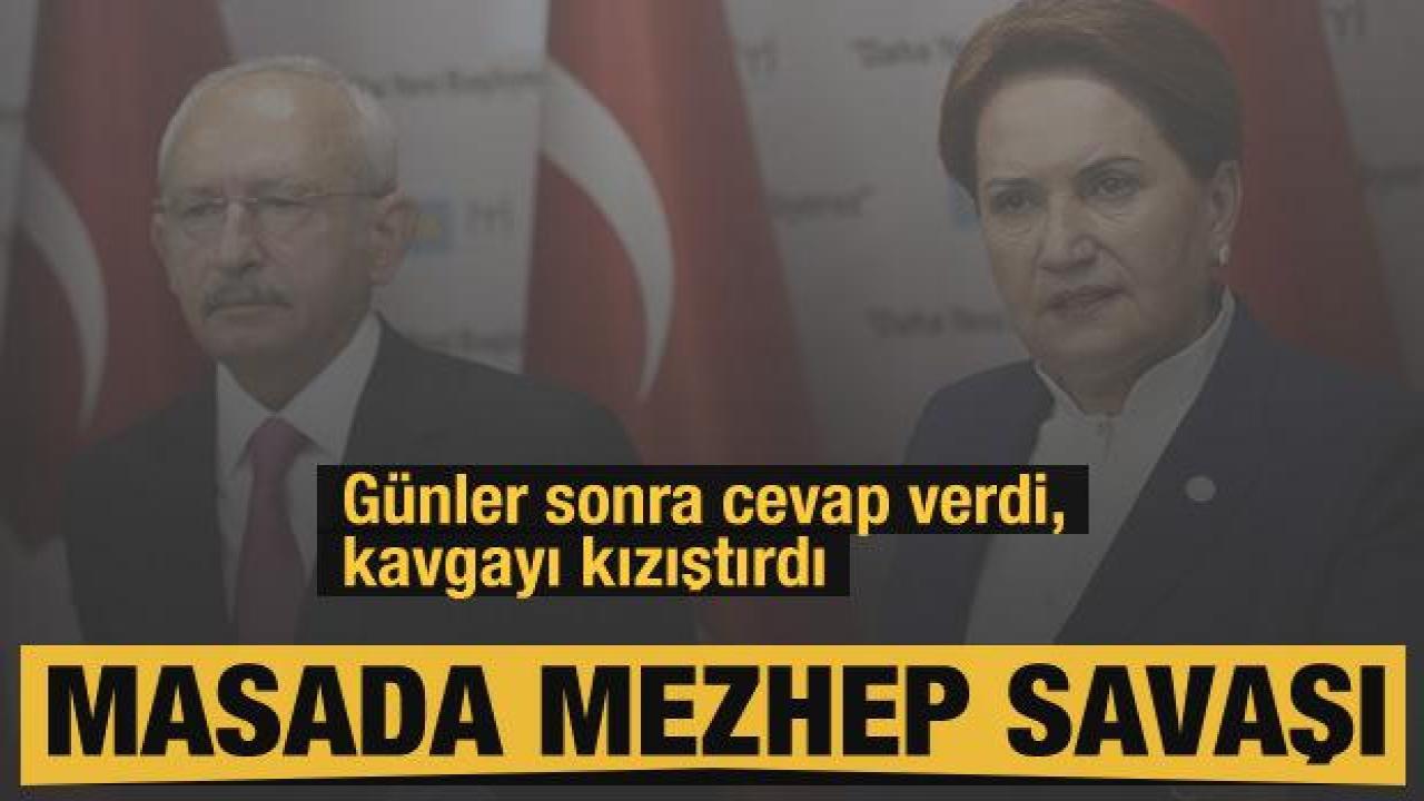 6'lı masada 'mezhep' savaşı
