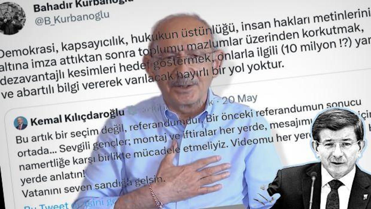 6’lı masadan Kılıçdaroğlu’na ayar üstüne ayar… Davutoğlu’nun kurmayı sert çıktı