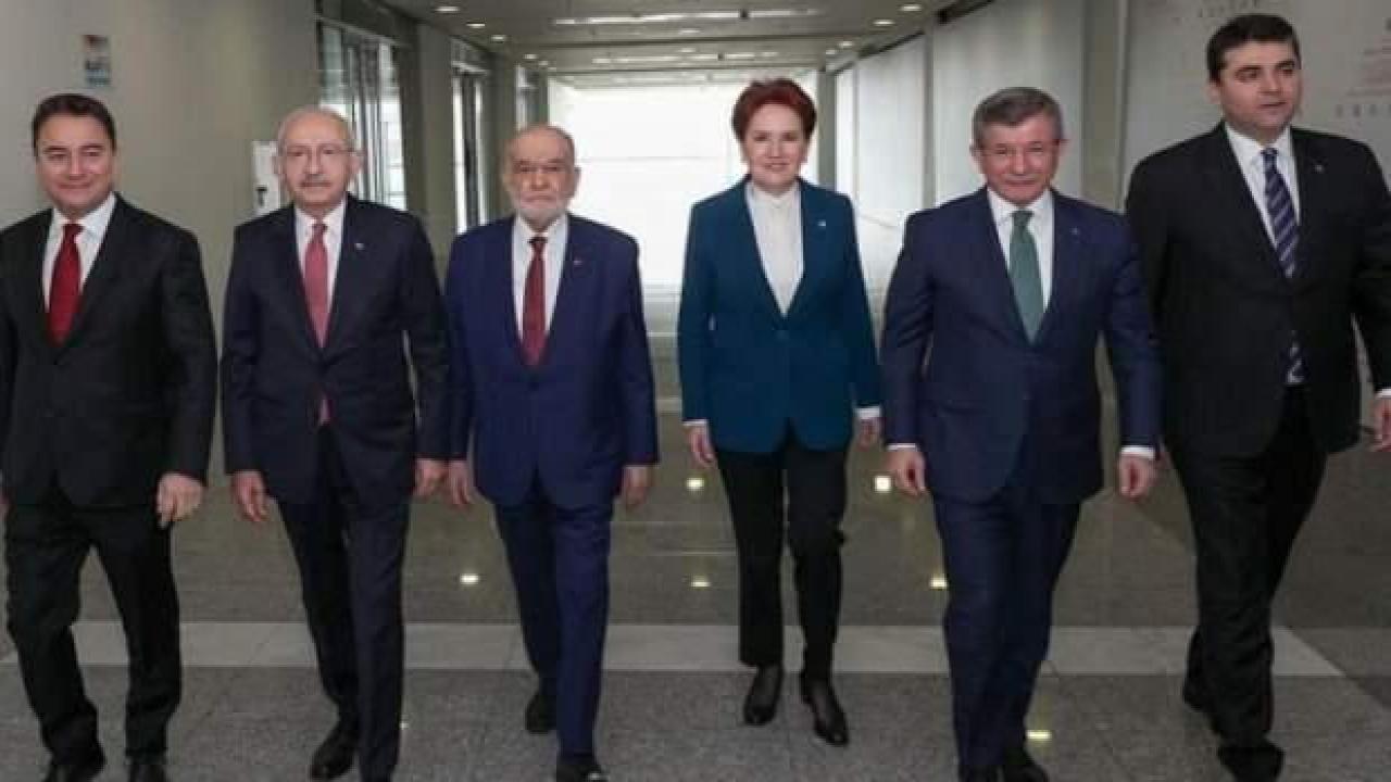 6'lı masanın liderleri TBMM'de olmayacak!