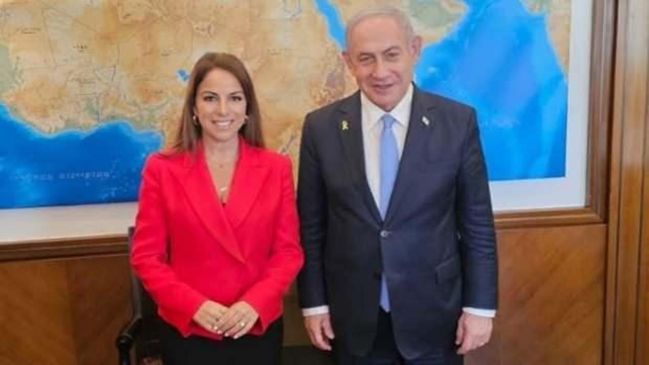 7 Ekim'i gözyaşlarıyla sunan kadın gazeteci Netanyahu'ya övgüler dizdi!