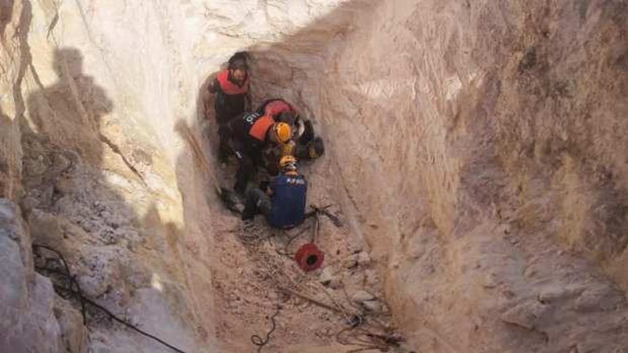 8 metre derinlikteki kuyuya düşen çocuktan acı haber