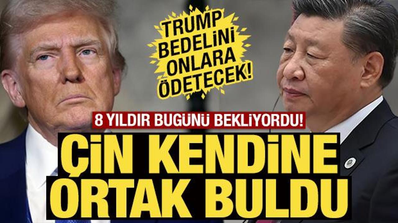 8 yıldır bugüne hazırlanıyordu! Çin kendine ortak buldu