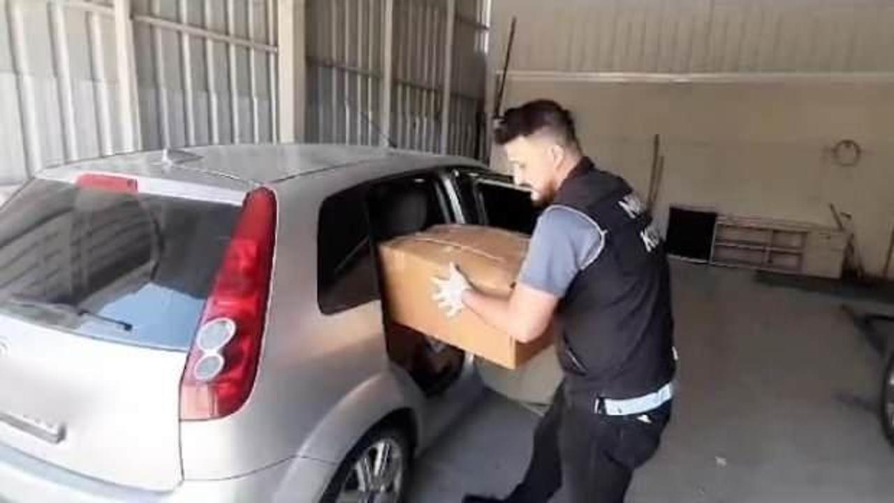 80 kilo bonzai üretilebilecek bonzai ham maddesi ele geçirildi