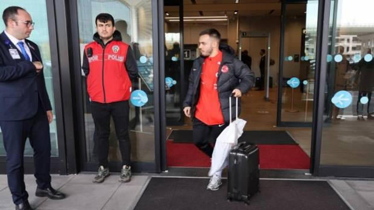 A Milli Futbol Takımı yurda döndü