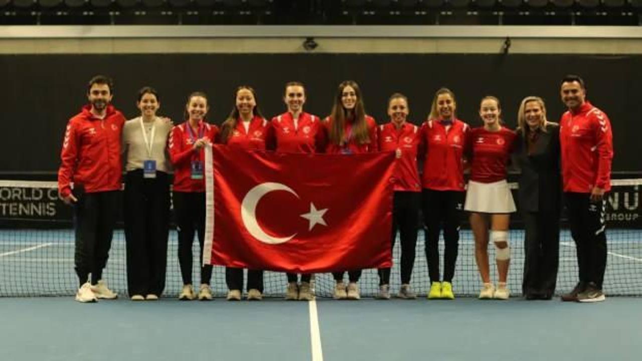 A Milli Kadın Tenis Takımı, Billie Jean King Kupası'nda İsveç'i 2-1 yendi
