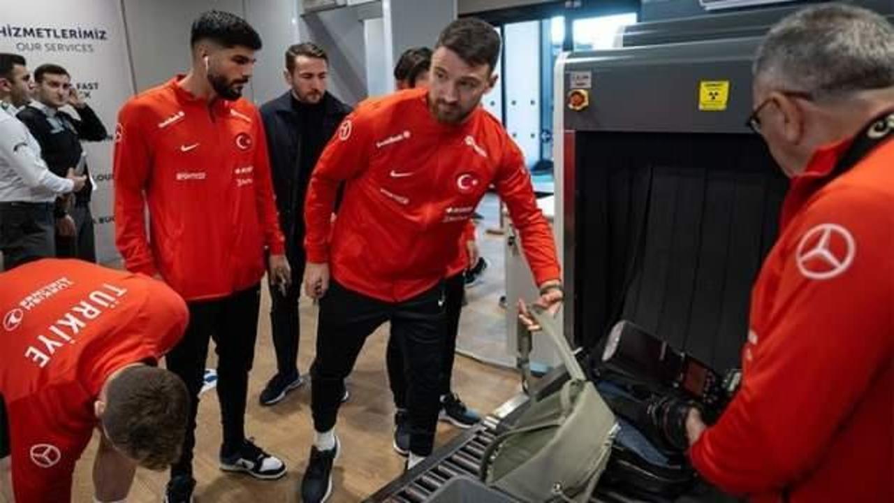 A Milli Takım, Almanya'y gitti