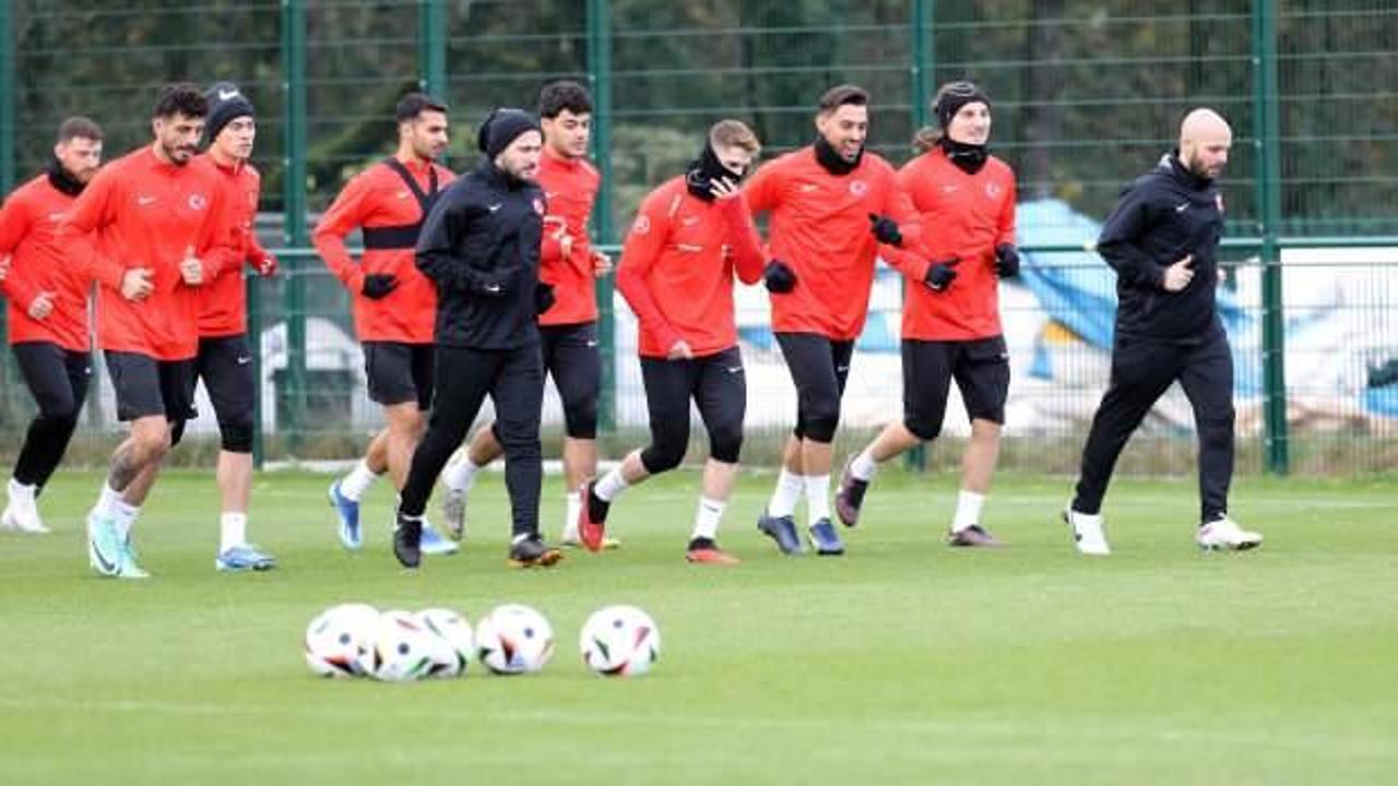 A Milli Takım, Cardiff'teki ilk çalışmasını yaptı