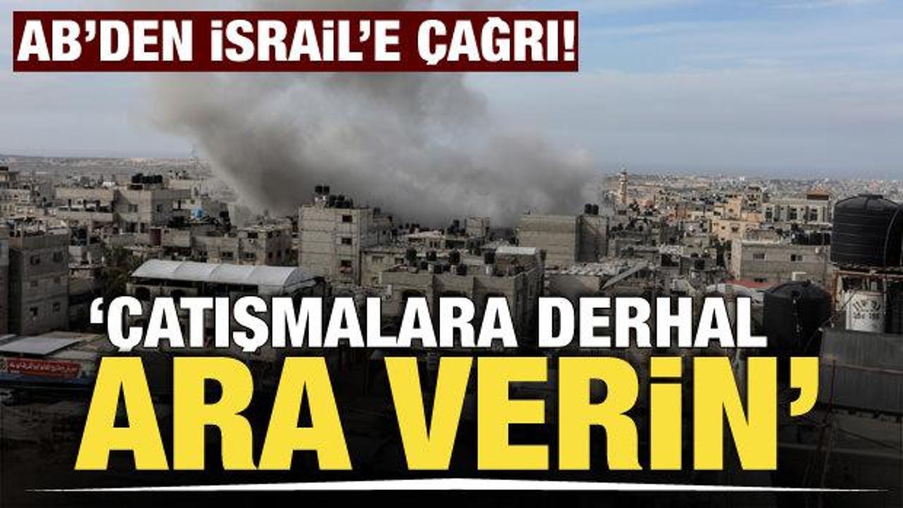 AB: Gazze'de çatışmalara derhal ara verilmeli