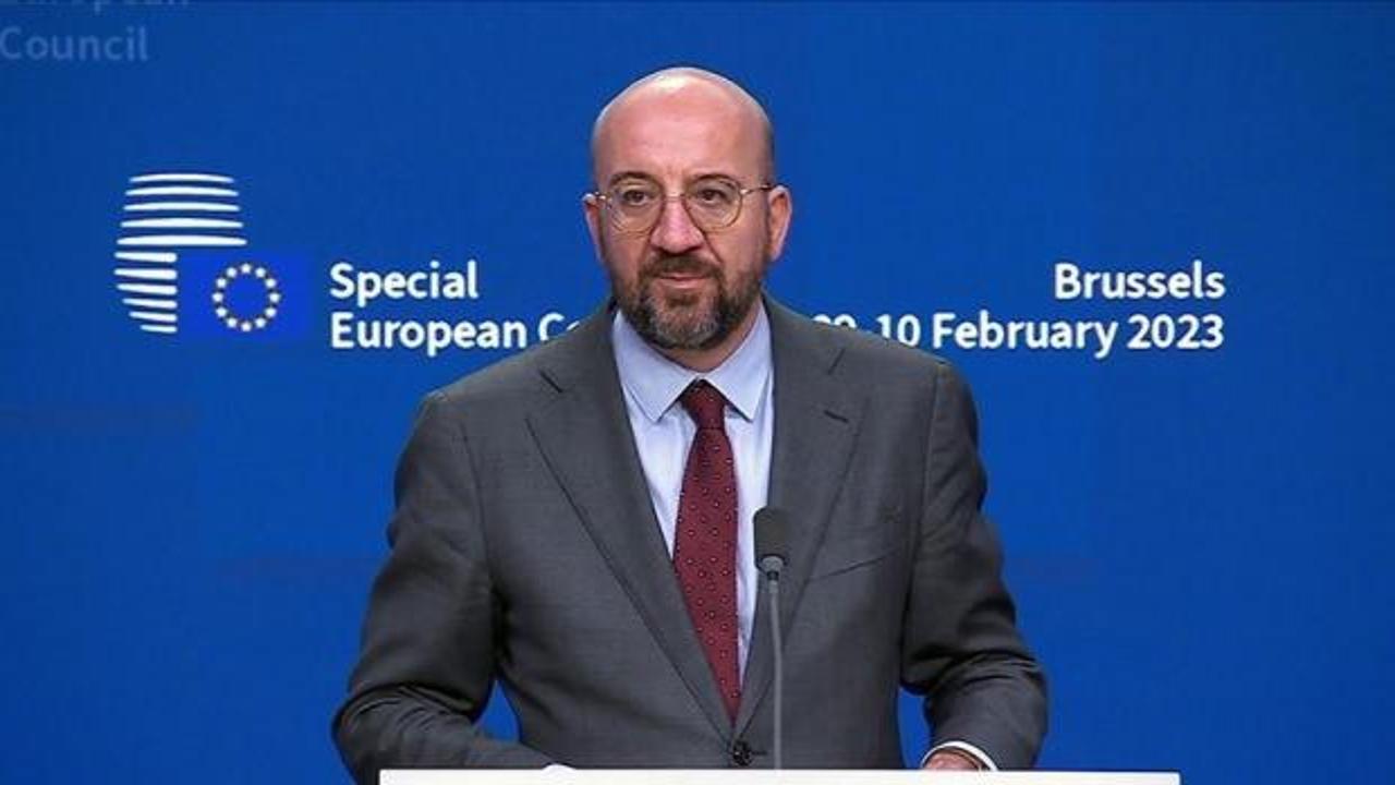 AB Konseyi Başkanı Michel: Kendi güvenliğimiz için Ukrayna'ya destek veriyoruz