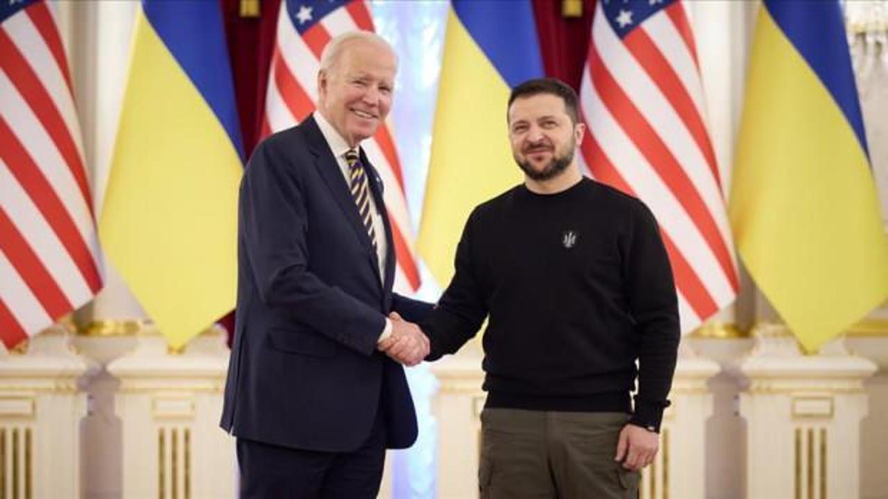 ABD Başkanı Biden, Ukrayna Devlet Başkanı Zelenskiy'le görüştü