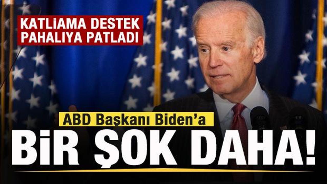 ABD Başkanı Biden'a anket şoku! Katliama destek pahalıya patladı