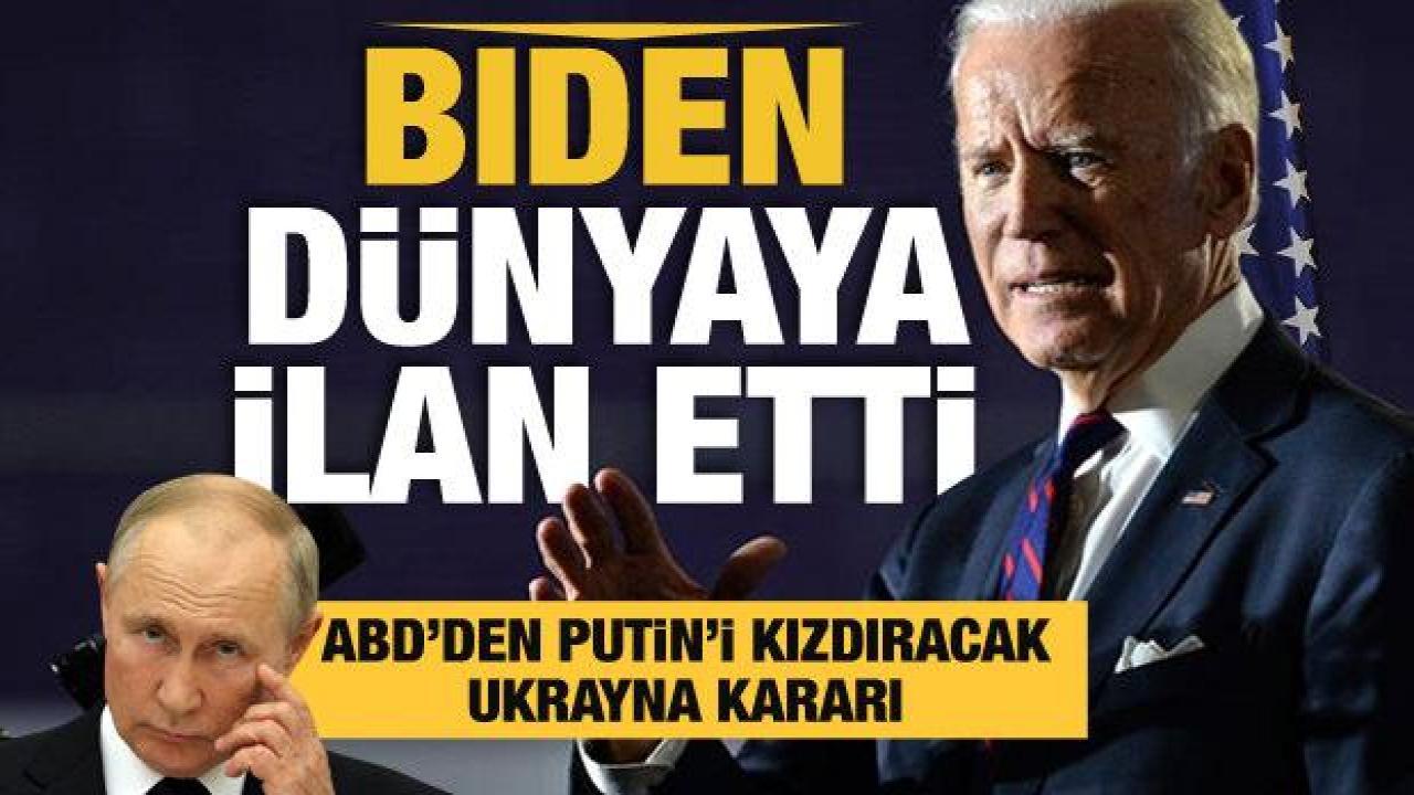 ABD Başkanı Joe Biden açıkladı: Ukrayna'ya 31 adet M1 Abrams tankı gönderileceğiz