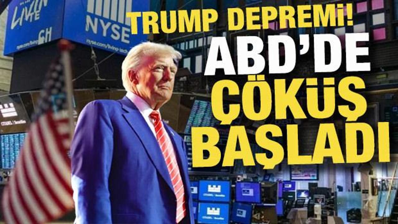 ABD borsaları sert düşüşle açıldı