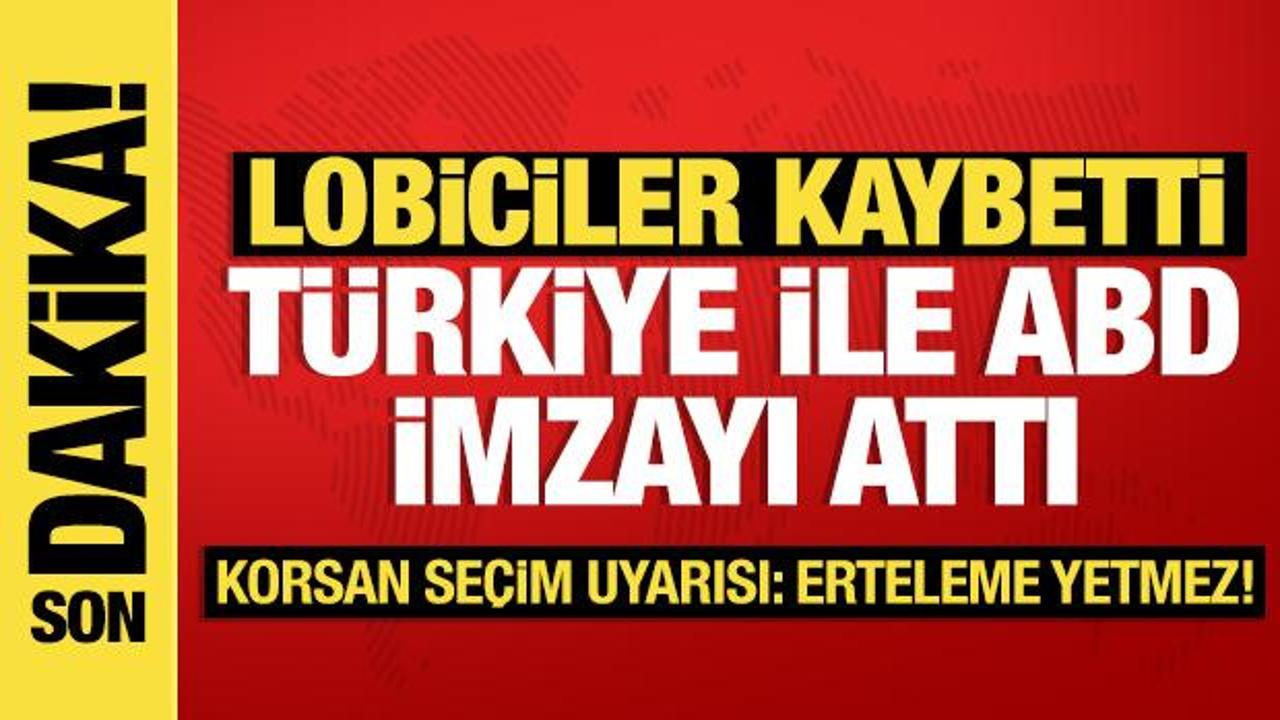 ABD ile F-16 sözleşmesi imzalandı! Türkiye'den korsan seçime tepki: Erteleme yetmez!