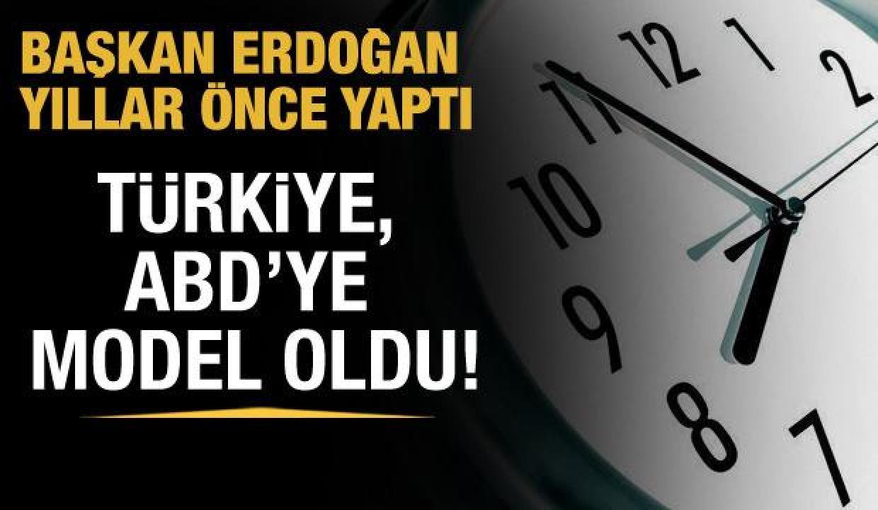 ABD kalıcı saat uygulamasına geçiyor: İlk adım atıldı