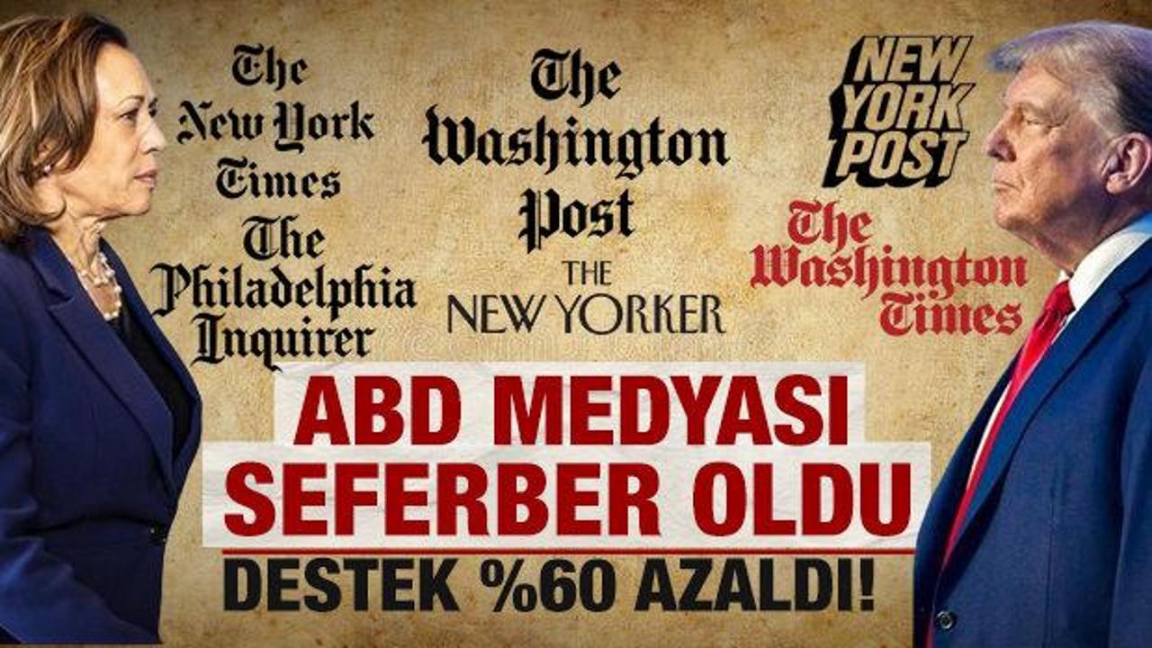 ABD medyası başkan adaylarına destek için seferber oldu!