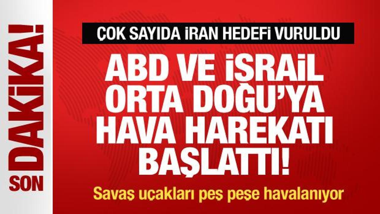 ABD Orta Doğu'da hava harekatı başlattı! Çok sayıda İran hedefi vuruldu