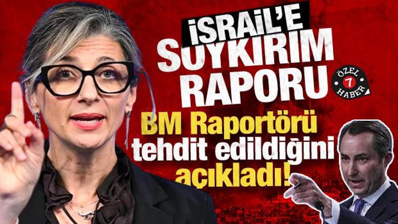 ABD Raporu reddetmişti!  BM raportörü: “Tehdit ediliyorum”