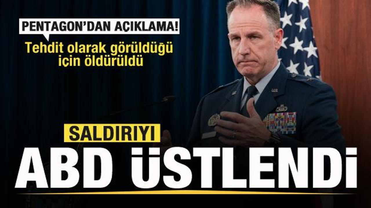ABD, saldırıyı üstlendi: Tehdit olarak görüldüğü için öldürüldü