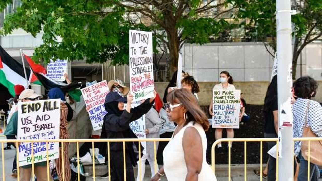 ABD'de işverenlerden Filistin protestolarına katılanlara ayrımcılık