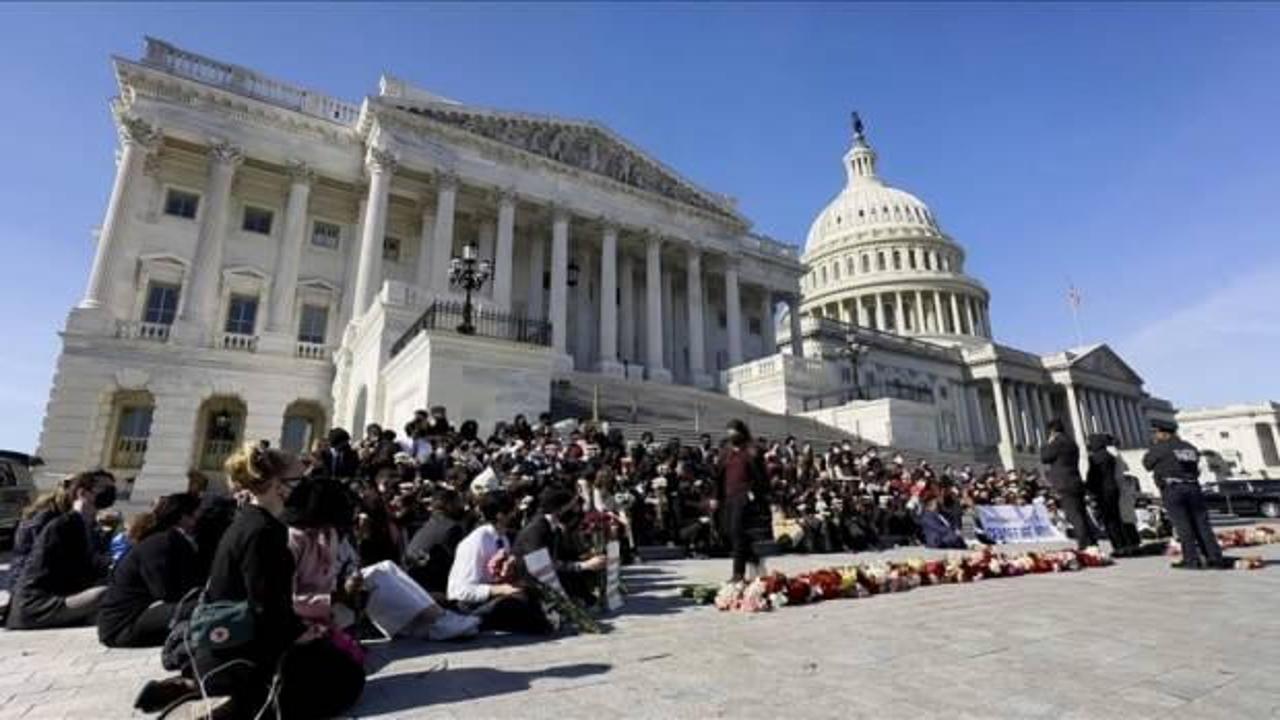 ABD'de Kongre çalışanlarından Gazze protestosu