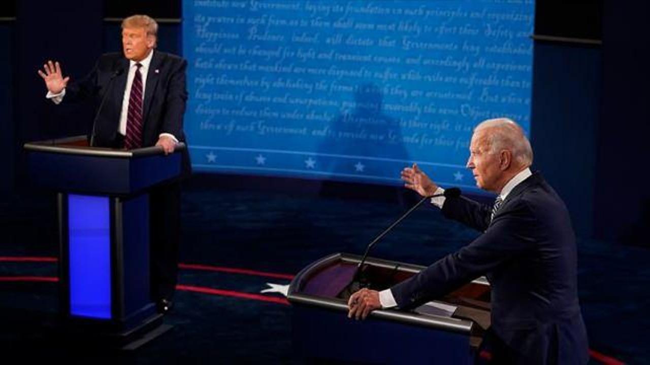 ABD'deki son seçim anketinde Trump Biden'a fark attı